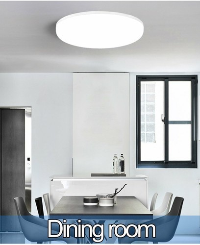 LED Ceiling Down Light 6000K Ultra Thin Flush Mount Kitchen Lamp Home Fixture - Picture 12 of 12