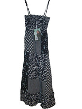 Sandy Liang x Target Black Patchwork Dress size XXS (B50)
