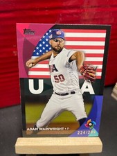 2023 Topps '23 World Baseball Classic Stars Black #WBC59 Adam Wainwright /299