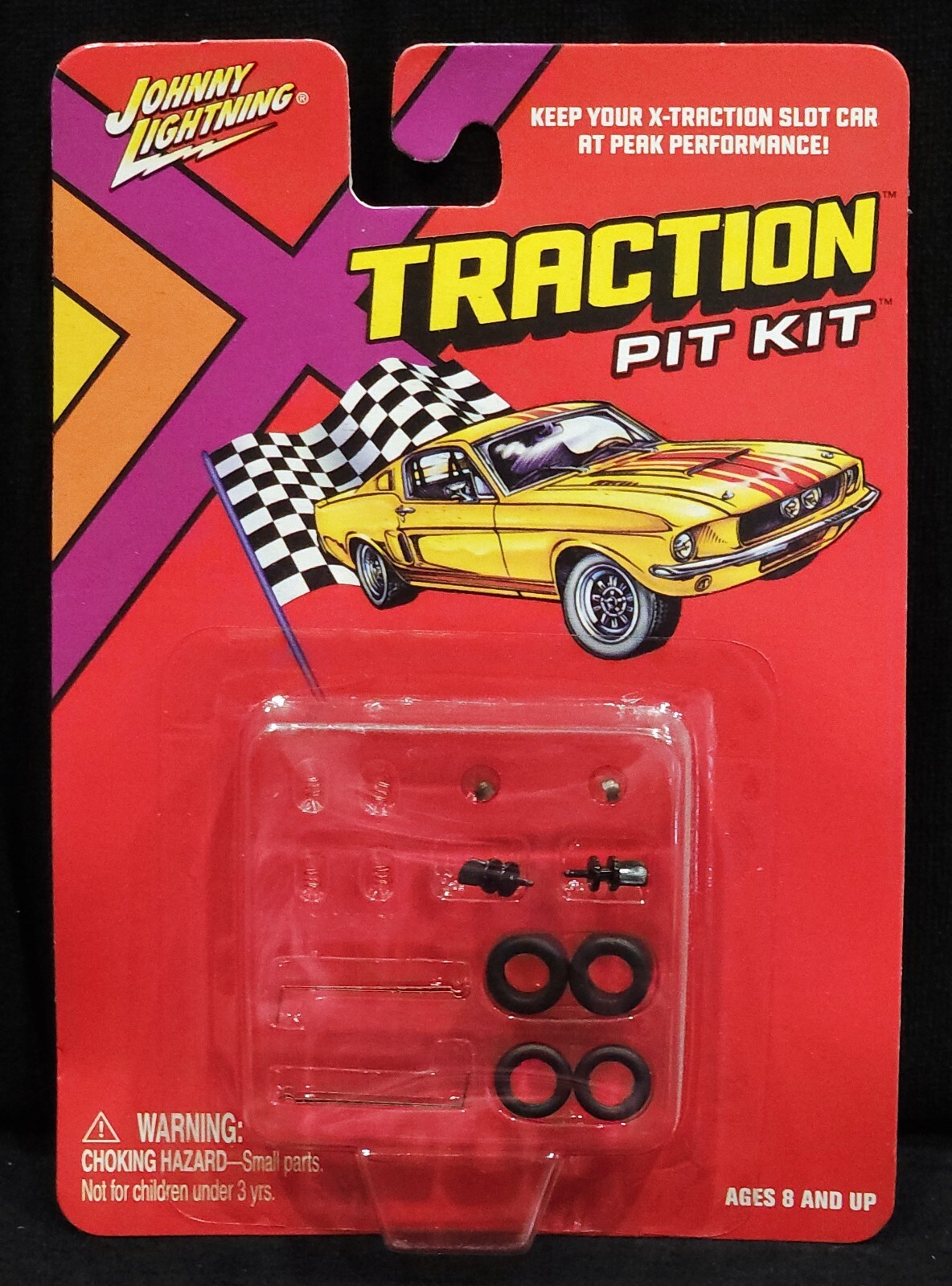 Johnny Lightning Traction XTraction Slot Cars Pit KIt Playing Mantis