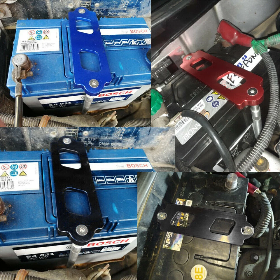 Tapa de llenado de aceite negra JDM tapa de radiador amarre de batería para Honda Civic Acura Foto 2 de 4