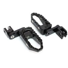 For Suzuki DL 650 XT V-Strom 19-21 22 Front Wide Foot Pegs 40mm Lower Black