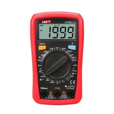 UNI-T UT33C+ Digital Multimeter AC DC Voltmeter Ammeter Temperature Diode Tester