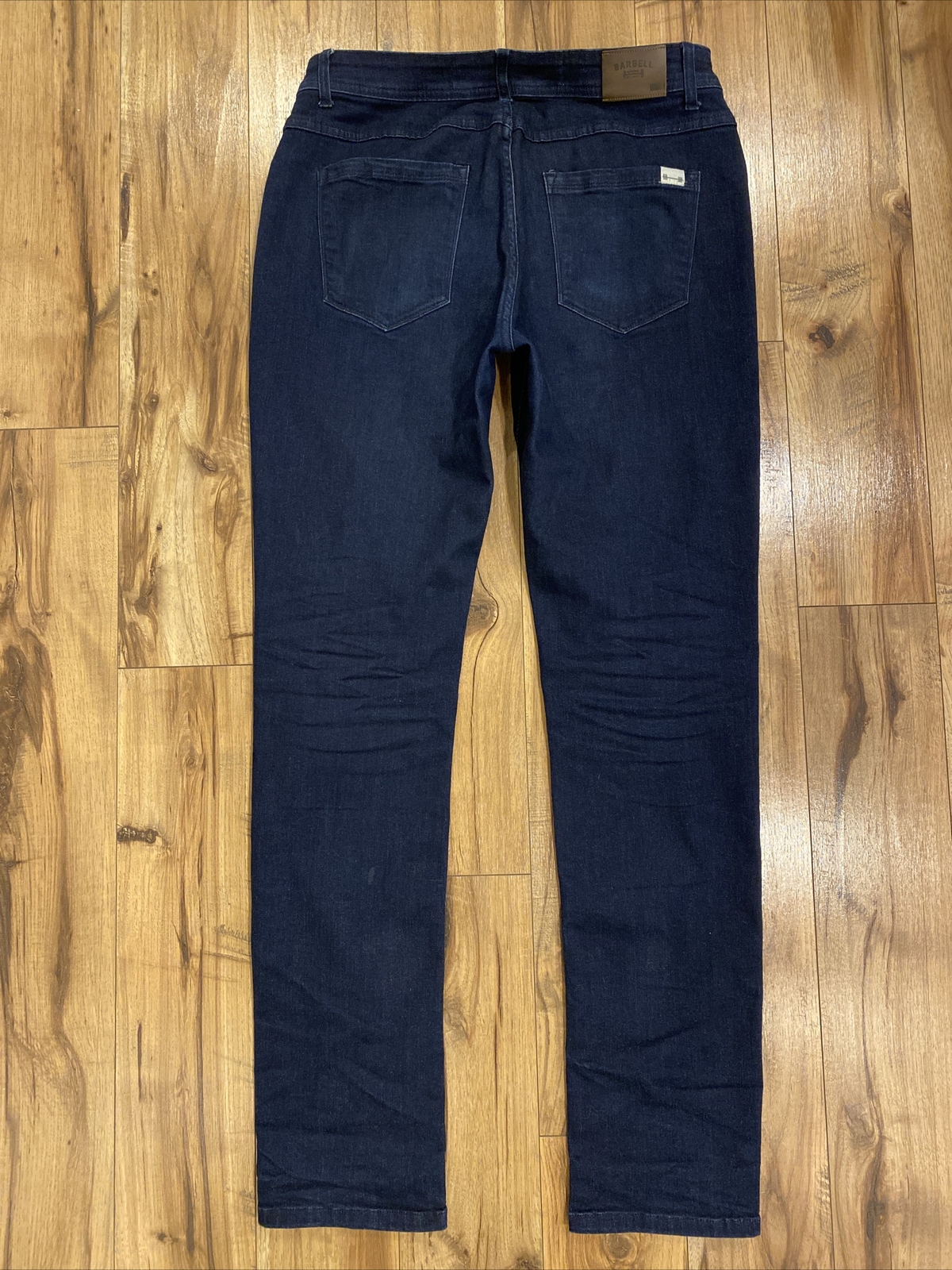 Barbell Apparel Dark Blue Stretch Skinny Jeans Men’s … Gem