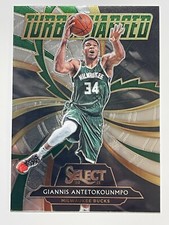 2020-21 Panini Select Turbocharged #4 GIANNIS ANTETOKOUNMPO Insert Card