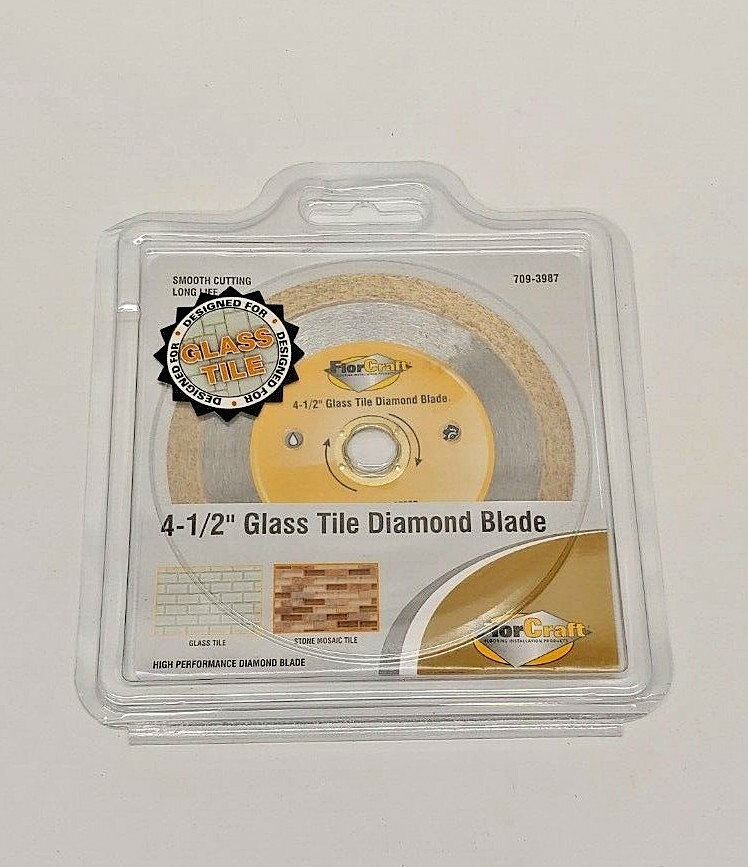 *NEW IN BOX* FlorCraft 7093987 Glass Tile Diamond Blade 41/2 eBay
