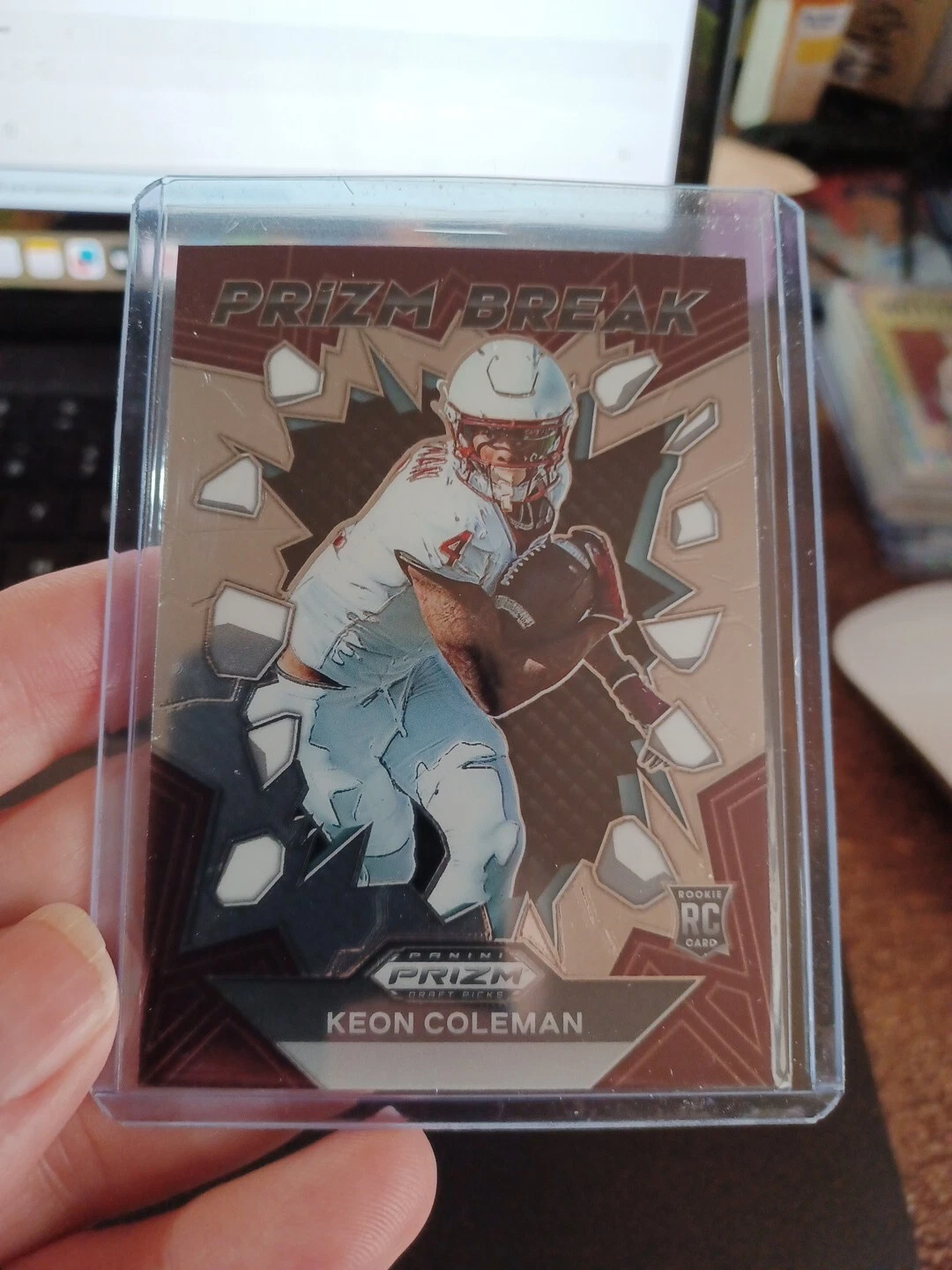 2024 Prizm Draft Picks Prizm Break Keon Coleman Rookie Seminoles