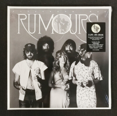 2x 12'' LP black vinyl Fleetwood Mac Rumours Live 1977 audiophile 180g press U19B