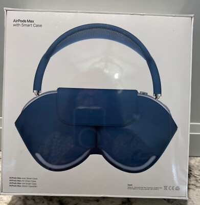apple genuine airpods max with smart case blue