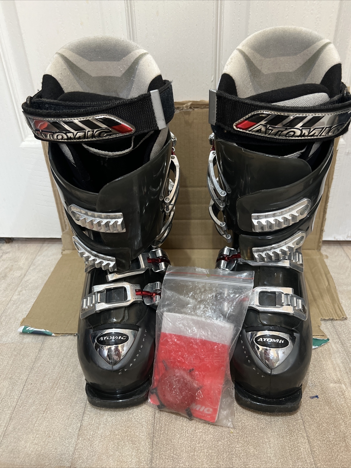 SALOMON Atomic T9 scarpe stivali da sci vestibilità classica da uomo 26 0 27 5 307 mm