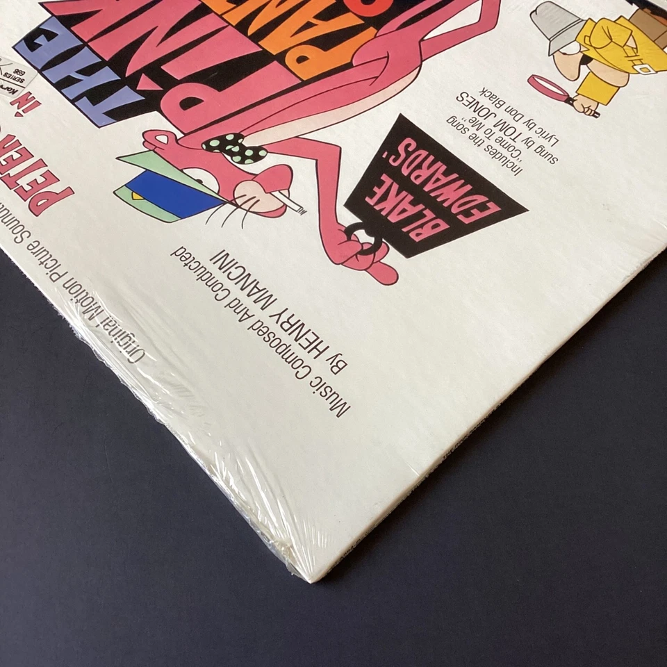 PINK PANTHER STRIKES AGAIN~Mancini/Tom Jones SEALED Orig '76 Rare Soundtrack LP - Image 3 of 4