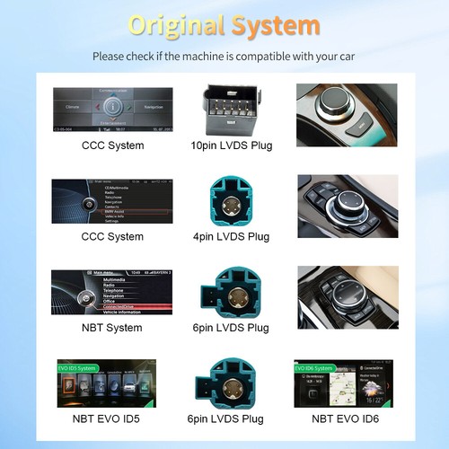 10.25” Car Multimedia Screen For BMW 5 Series F10 F11 2012-2016 NBT Carplay WIFI - Picture 6 of 20
