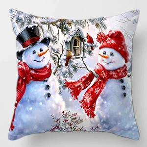 snowman pillow cases