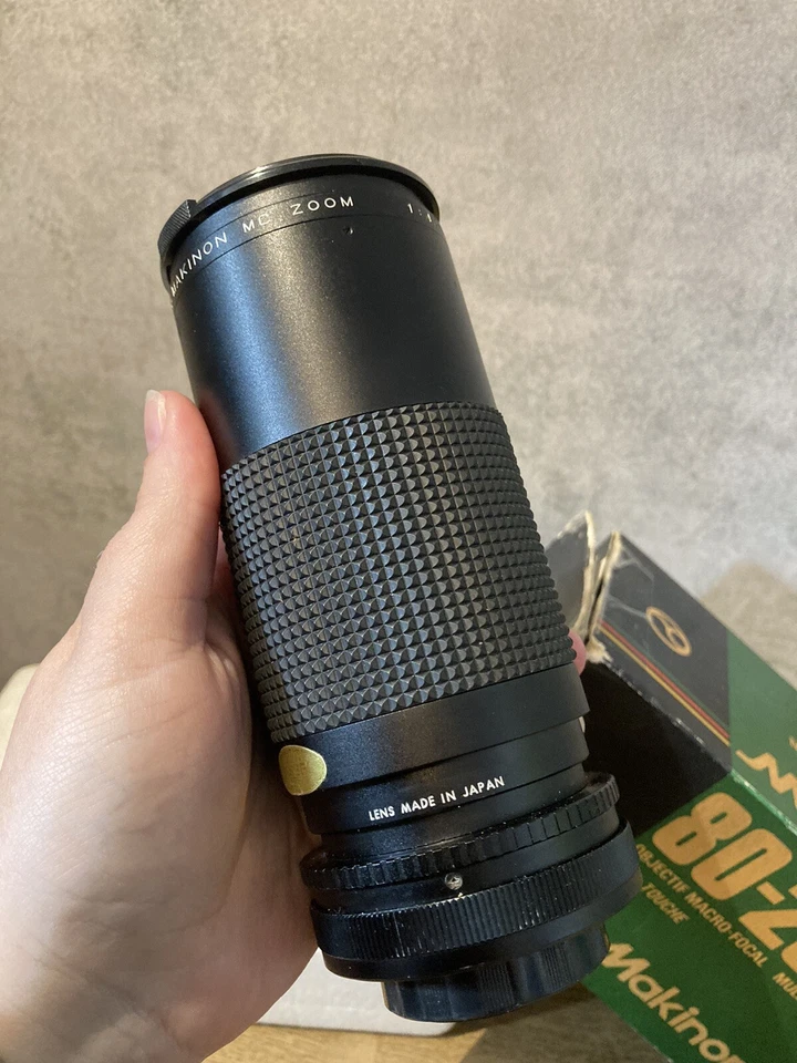 MAKINON 80-200mm Zoom MACRO f4.5 Camera Lens for Pentax with Box Vintage - Image 3 of 4