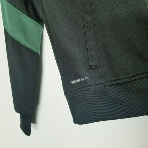Nike Thermafit University of Oregon Jacket sweater full zip black green SMALL - Picture 6 of 8
