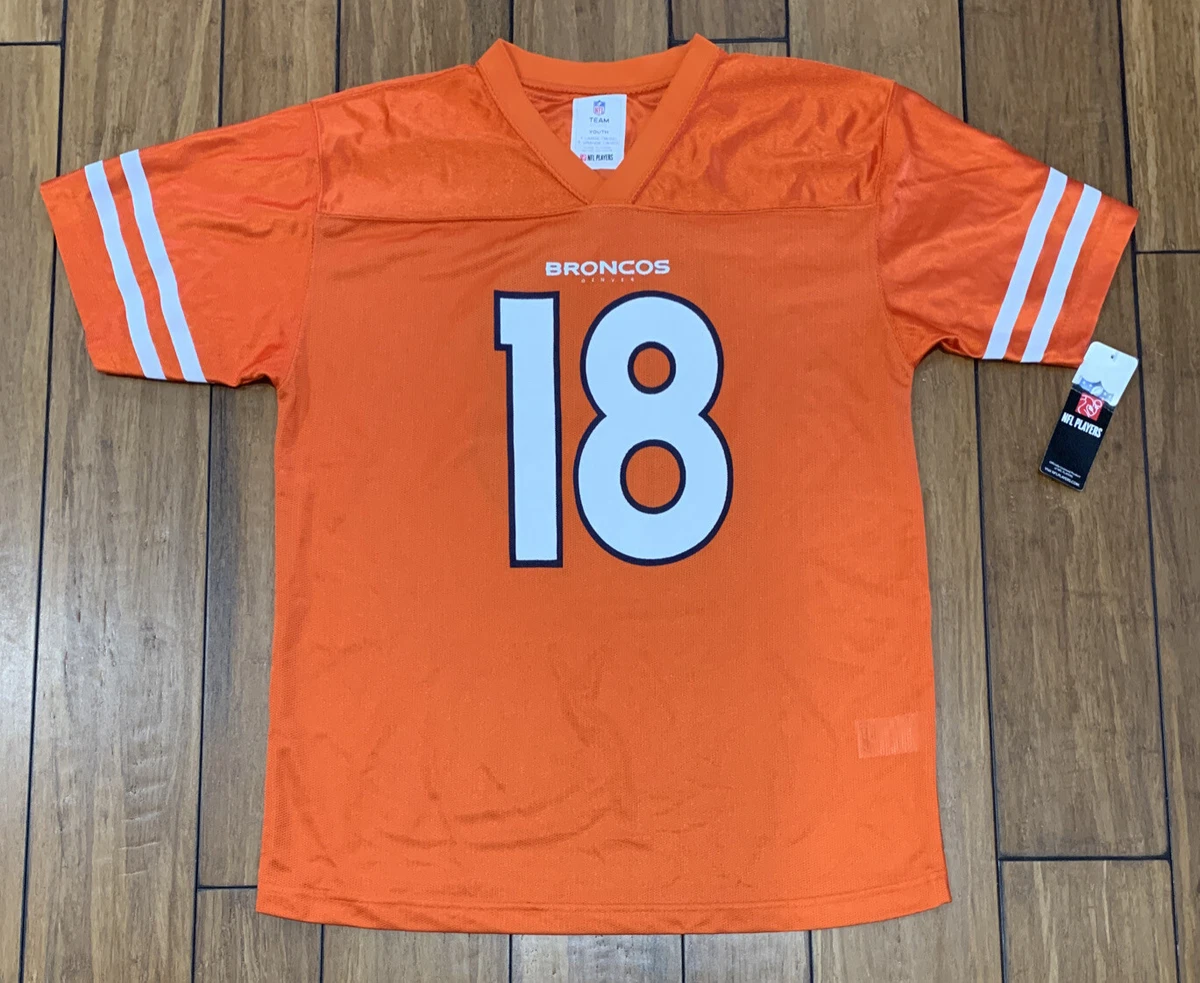 Peyton Manning NFL Team Apparel Denver Broncos 18 Jersey Unisex
