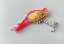 Vintage Eddie Pope Luhr Jensen Hot Shot #3 Clear Cerise Pink Flash Prizm Rare