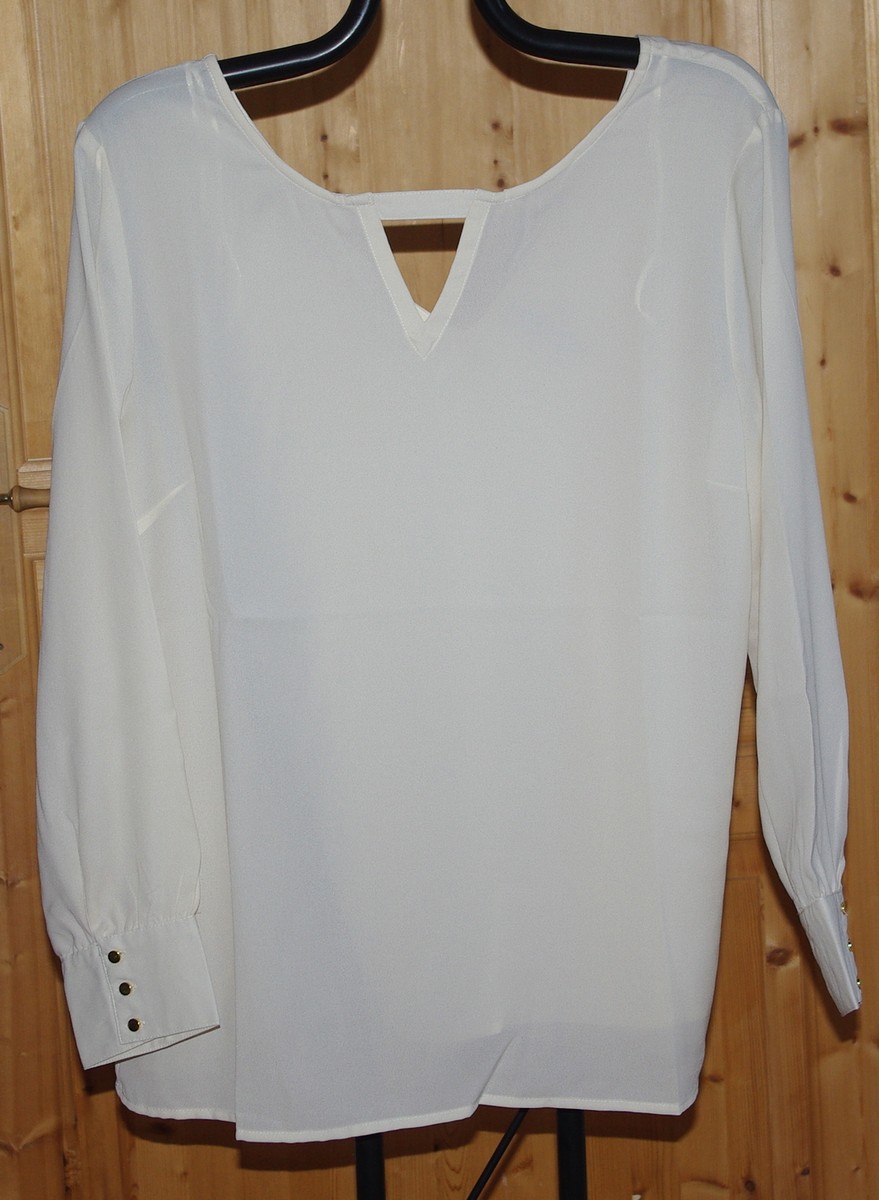 Tunique Romantique BLANCHEPORTE Taille 48 – Bleu Volanté Dentelle – Viscose – Neuf Sans étiquette