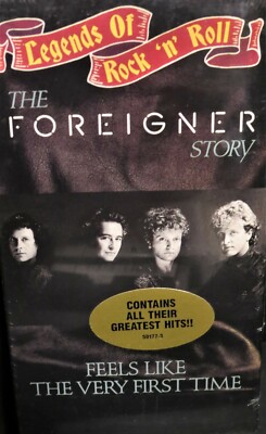 THE FOREIGNER STORY New VHS, Rock HITS 11 Tracks Tour ,Performance Live Greatest