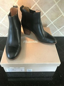 black heeled chelsea boots womens