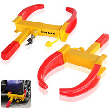 1/2pc Heavy Duty Security Wheel Clamp Anti-Theft Lock Trailer Caravan Car Safety
