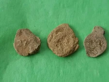 Nice lot Post Medieval official stamp lead seals. Please read description. L126e