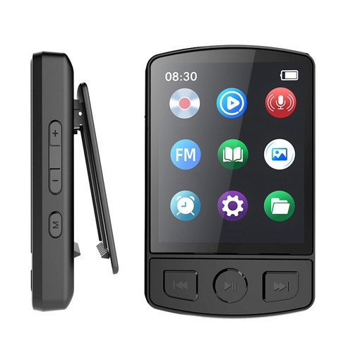Reproductor de MP3 Bluetooth Medios MP4 FM Radio Grabadora Altavoces de Música con Clip Deportivo - Imagen 9 de 15