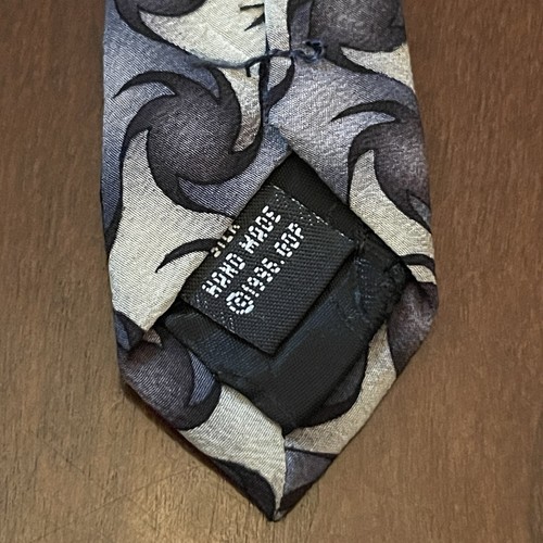 Vintage Grateful Dead Twirling Sixth Set Hand Made Silk Made In Korea - Picture 7 of 10