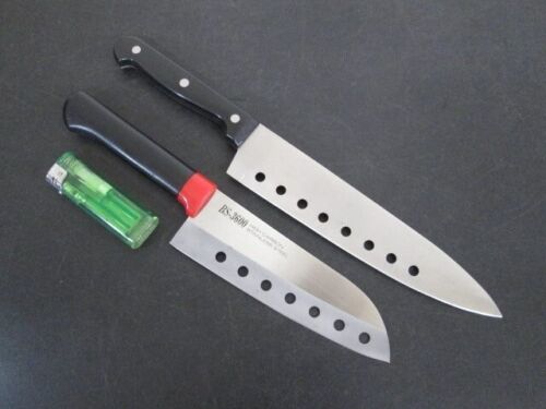 EA330 Household Perforated Knife 150mm Utility Knife 150mm Santoku Knife 190mm - Picture 1 of 9