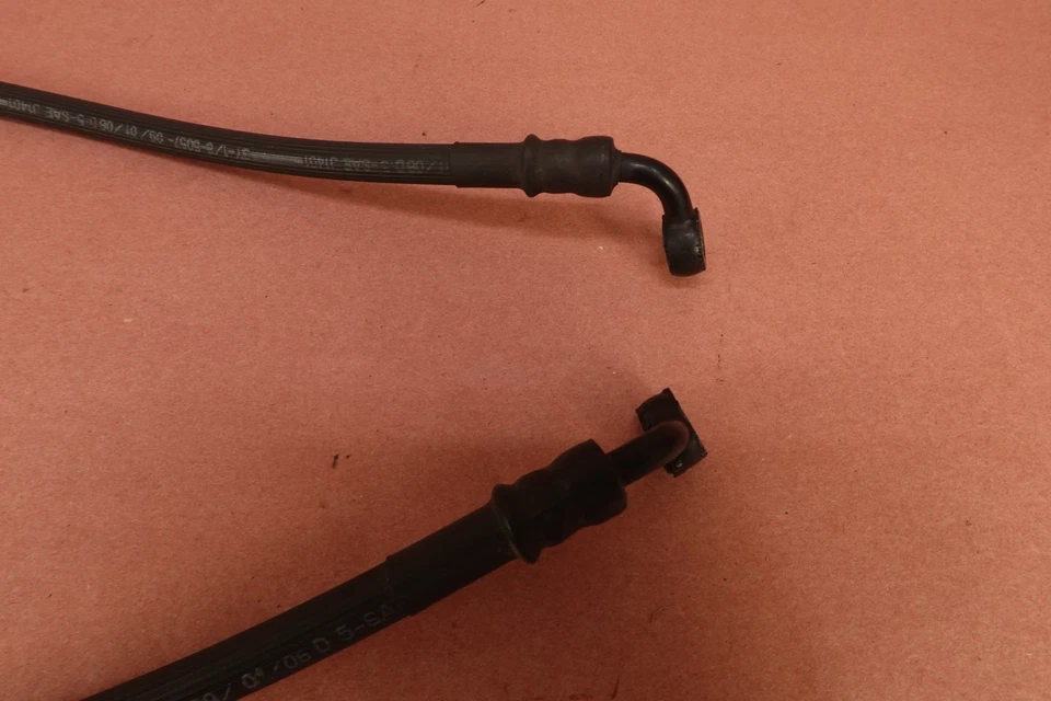 2007-2016 Harley Davidson Road Glide FLTR Front Brake Hoses Lines - Image 2 of 4