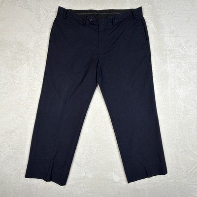 Lauren Ralph Lauren Hose Herren 36X25 Blau Total Comfort 100% Wolle