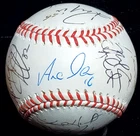2009 CHICAGO CUBS TEAM (22) ARAMIS RAMIREZ SWEET SPOT AUTOGRAPHED OML BASEBALL