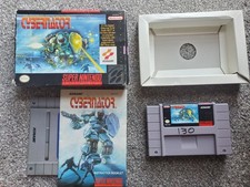 Cybernator (Super Nintendo SNES, 1993) Complete In Box CIB