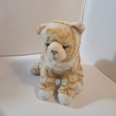 Douglas Cuddle Toy 13'' Plush Striped Orange Tabby Cat  Stuffed Animal