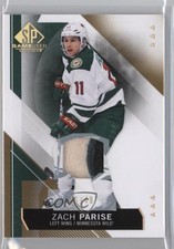 2015-16 SP Game-Used Spectrum Gold Prime Jersey 46/49 Zach Parise #84 0f8