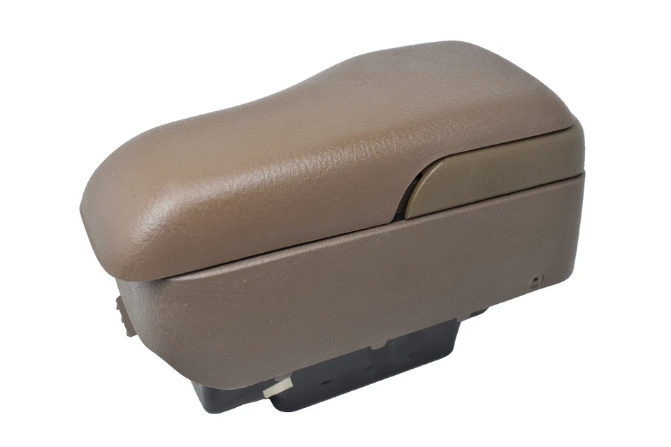 2000 - 2002 Saturn S 系列中控台棕色乙烯基扶手存储原始设备制造商 — 第 3/4 张图片