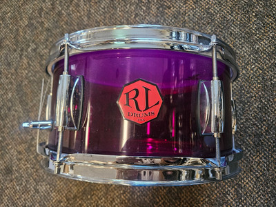 RL Drums Purple Acrylic 12''x 5.5'' snare drum