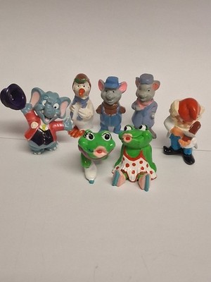 Vintage Kinder Surprise Lot - Frogs, Elephant, Gnome, The Rescuers