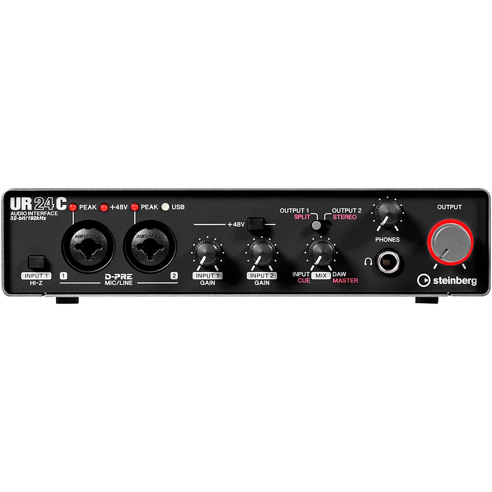 Аудиоинтерфейс Steinberg UR24C USB C с режимом DJ