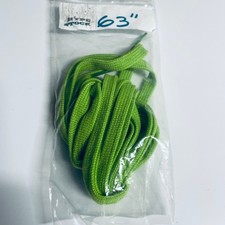 NEW FLAT Replacement Shoes Laces Shoelaces 63" APPLE GREEN