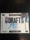 2009 Prestige Draft Logo Signatures Brandon Jennings Rookie Auto Patch /125 (Au)