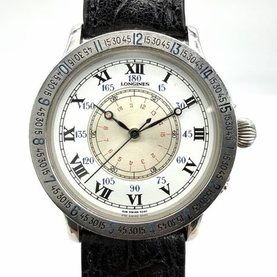 Longines Uhr Lindbergh Hour Angle 628.5240 38mm Vintage CAL. 2892-2