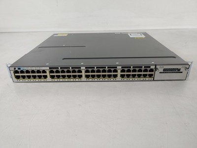 Cisco Catalyst 3750-X WS-C3750X-48P-L 48-Port Gigabit Ethernet Managed PoE+