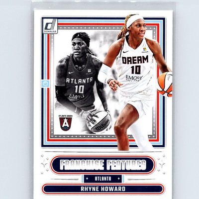 2025 Panini WNBA Donruss - Rhyne Howard #4 - Franchise Features - Atlanta Dream
