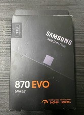 Samsung 870 EVO 1TB 2.5 Inch SATA III Internal SSD (MZ-77E1T0) (Sealed) New