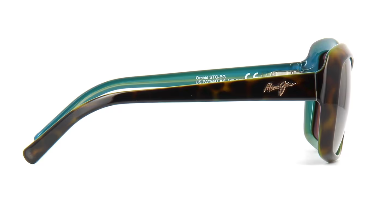 みれい Maui Jim Orchid Mj735 Polarized Sunglasses Tortoise With Peacock