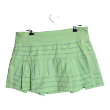 Lululemon Pace Setter Skirt Womens 6 Athletic Tennis Running Pocket Striped
