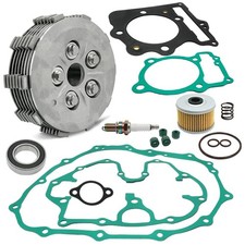 400EX Clutch Kit & Oil Filter & Steel Friction Hub Pressure Plate & Complete ...