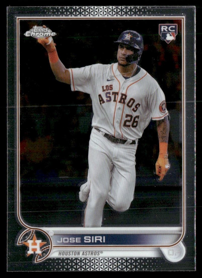 Jose Siri Rookie 2022 Topps Chrome Houston Astros #204