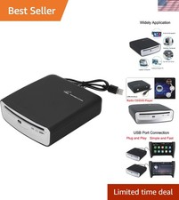 Portable USB Car CD Player - Plug  Play for Android Navigation  TVs